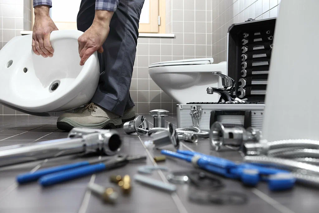 Professional bathroom plumbing repair in San Mateo